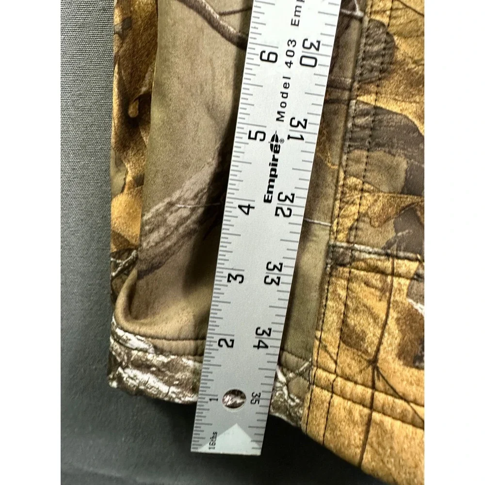 Cabelas Youth Realtree Xtra Camo Fleece Lined Hunting‎ Pants Orange Size L Kids
